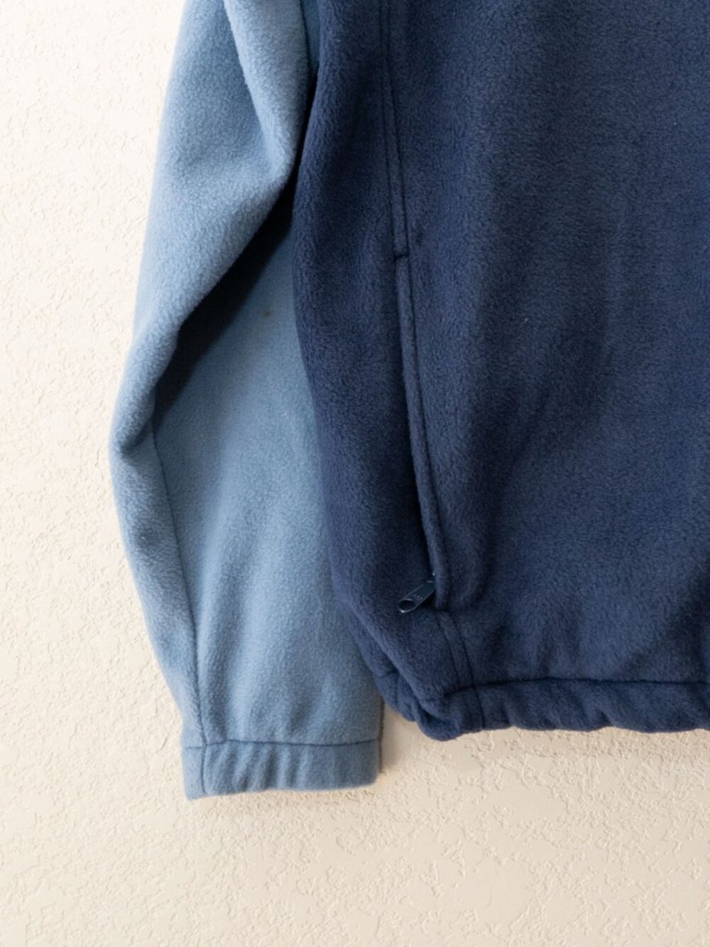 Columbia Steens Mountain 2.0 Fleece Jacket Men S Blue Navy Colorblock Full Zip - Picture 6 of 14